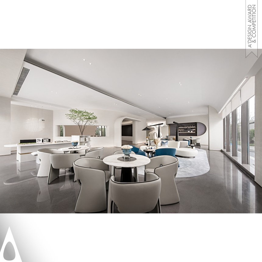 Silver Interior Space and Exhibition Design Award Winner 2021 Sinic Life Sales Center 