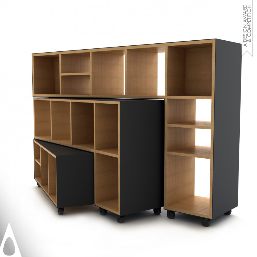 Dogan Can Hatunoglu Partition and Shelving System