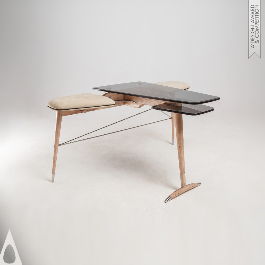 Iron Furniture Design Award Winner 2022 Balestra Multifunctional Table 