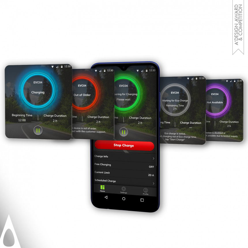 Drive Green designed by Vestel UX and UI Design Group