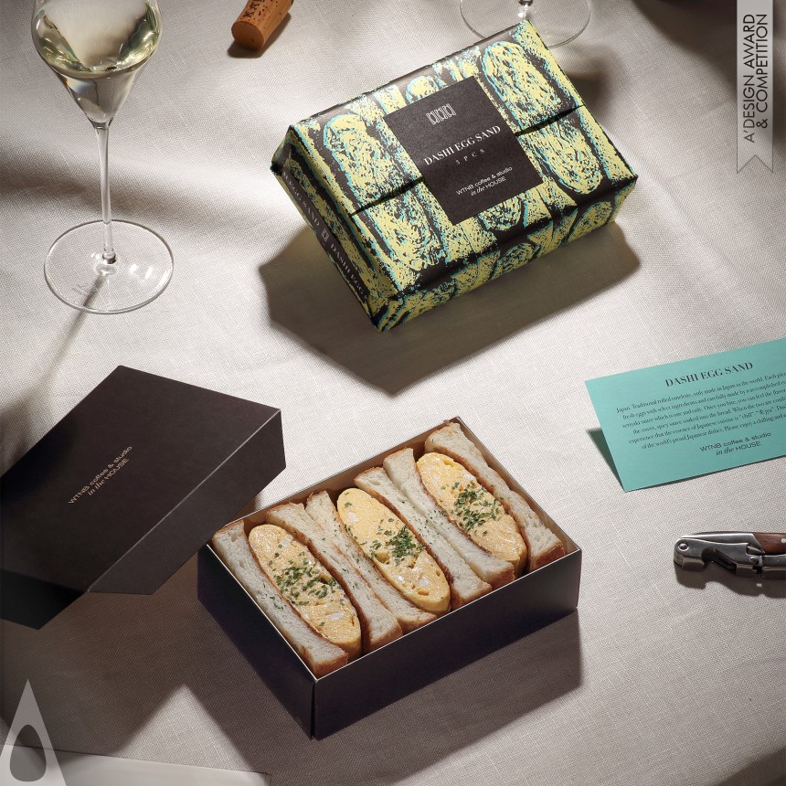 Dashi Egg Sand - Bronze Packaging Design Award Winner