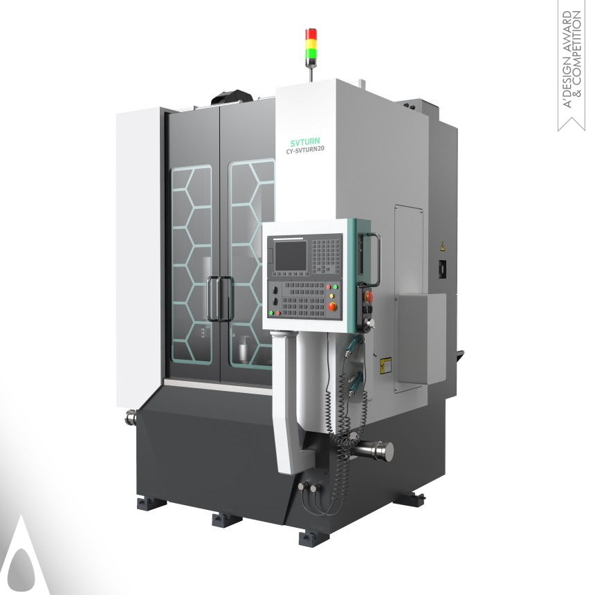 Silver Winner. CNC Machining Center by Jun Chen