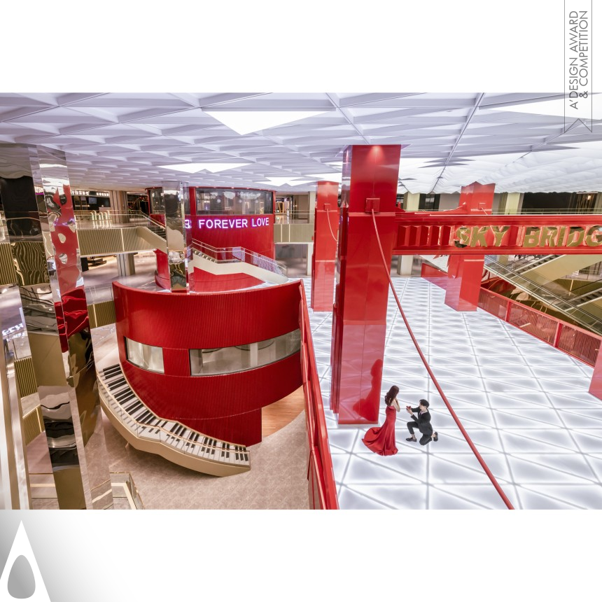 Iron Interior Space and Exhibition Design Award Winner 2021 Yatai New Dynamic Shopping mall 