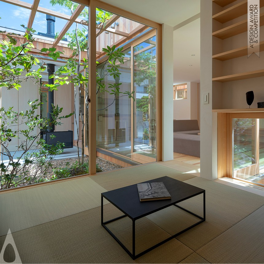 Silver Architecture, Building and Structure Design Award Winner 2021 House in Akashi Residential 