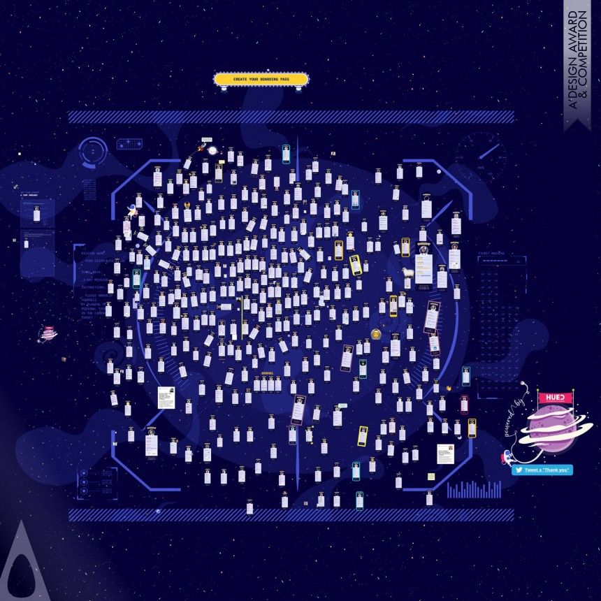 Iron Event and Happening Design Award Winner 2021 Miro Distributed 2020 Virtual Event Experience Design 