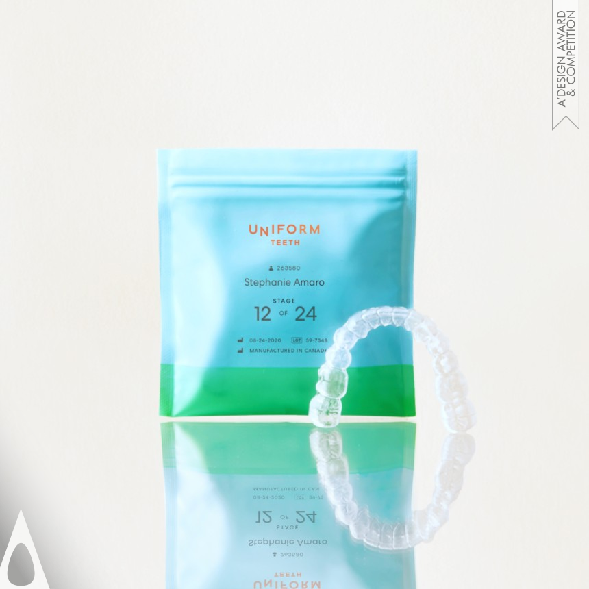 Jiwon Chong Dental Clear Aligner Packaging