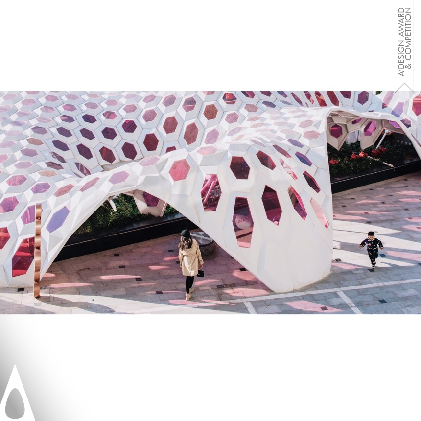 Silver Architecture, Building and Structure Design Award Winner 2021 Big Aplysia Pavilion 