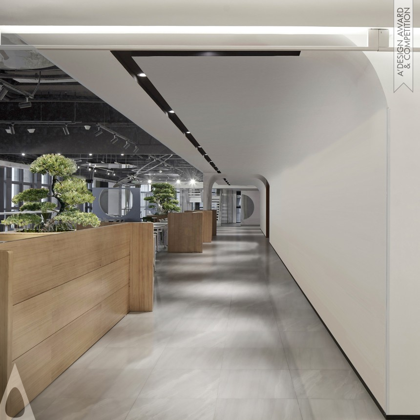 Silver Interior Space and Exhibition Design Award Winner 2021 Journey to Cloud Culture and Art  Canteen 