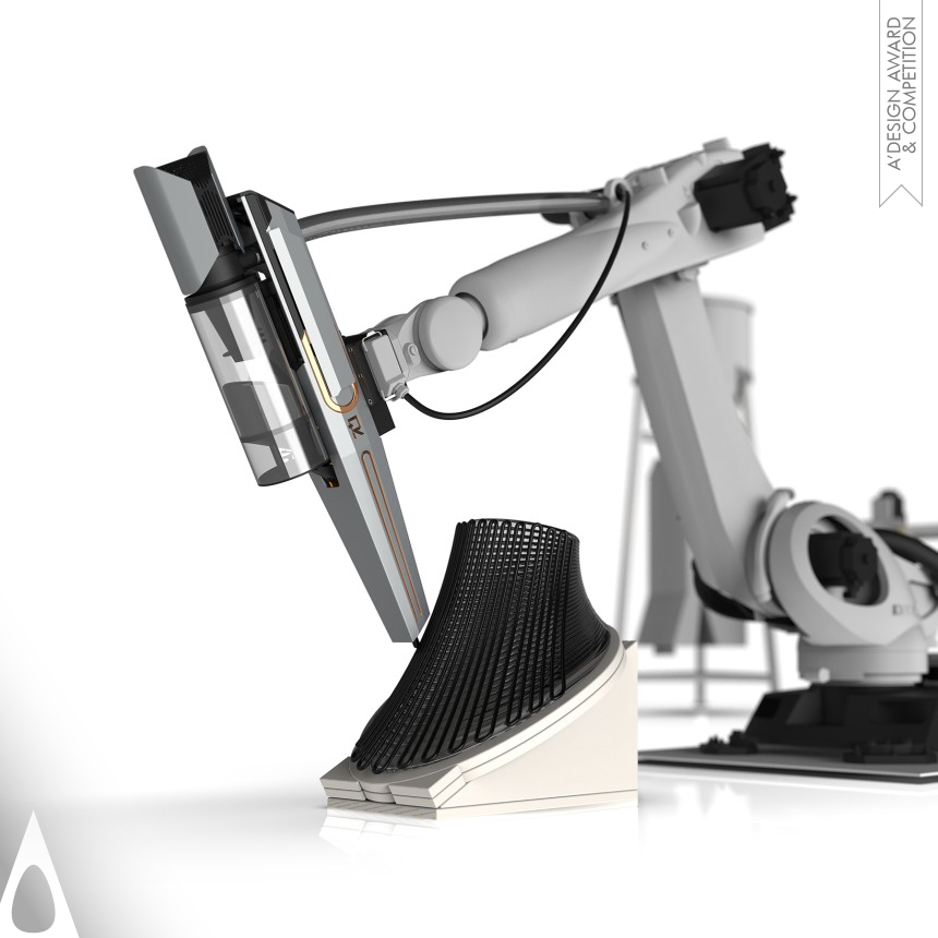 Golden Robotics, Automaton and Automation Design Award Winner 2021 Pellet-X City Building 3D Printer 