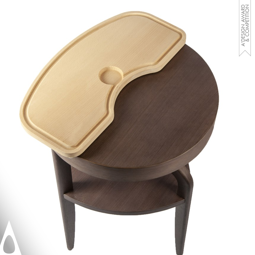 Patrick Sarran Pedestal Table  Service