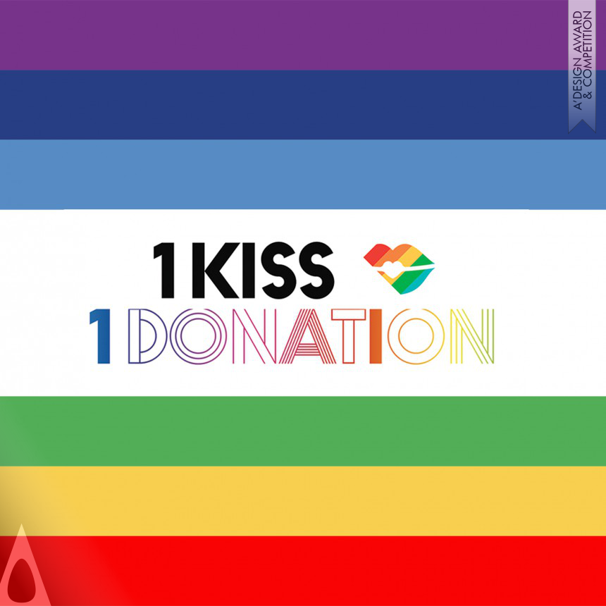 Doritos One Kiss One Donation designed by Dennis Furniss