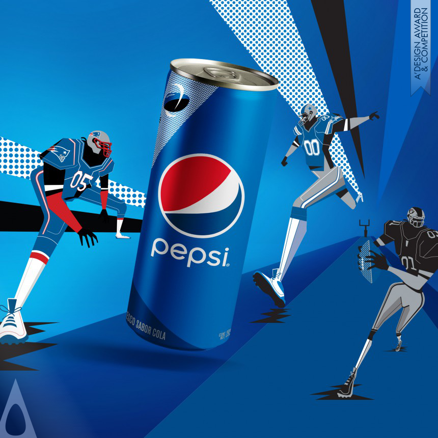 Pepsi NFL Limited Edition - Platinum Packaging Design Award Winner
