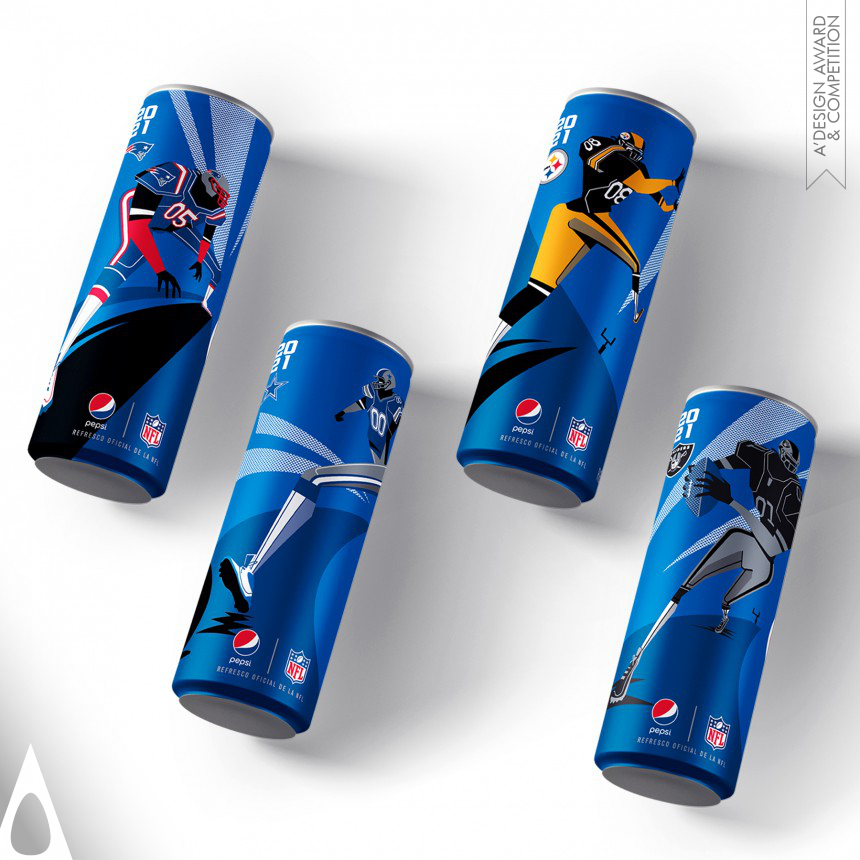 Dennis Furniss's Pepsi NFL Limited Edition Packaging