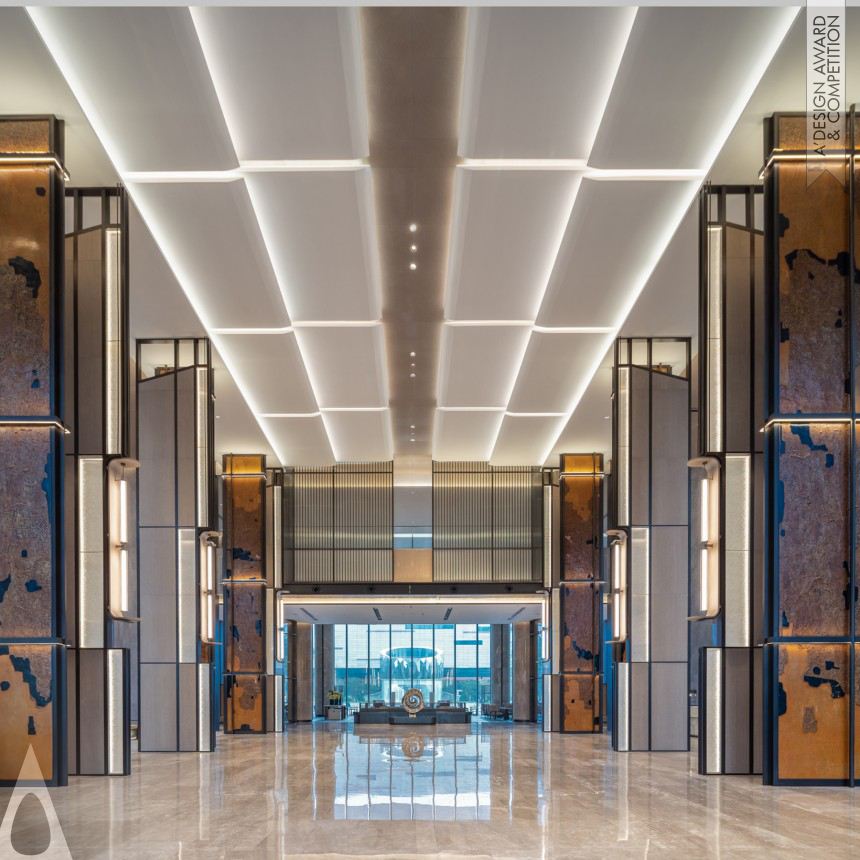 Golden Interior Space and Exhibition Design Award Winner 2021 Fuzhou Marriott Riverside Hotel 