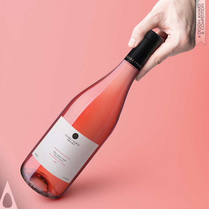 Antonia Skaraki Wine Label