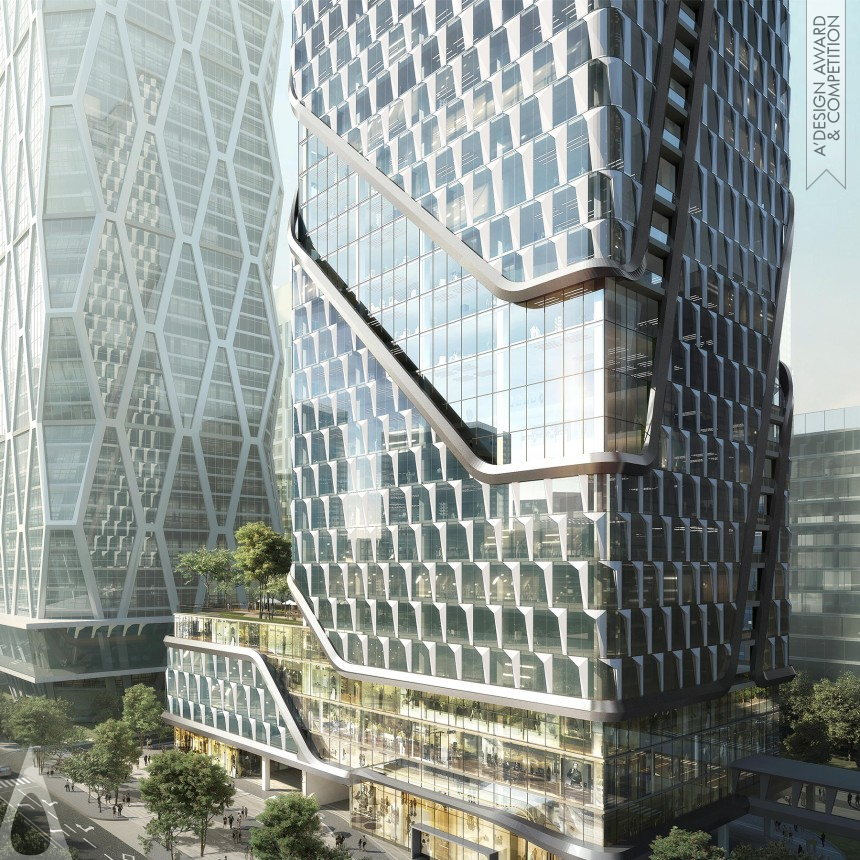 Guowei Zhang's 37 Interactive Entertainment HQ Highrise Building