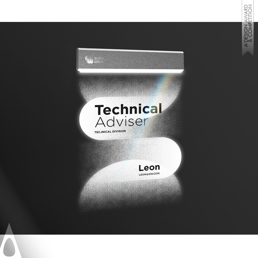 Scentwalk designed by Chao Yang, Yiyang Li and Yilin Wang