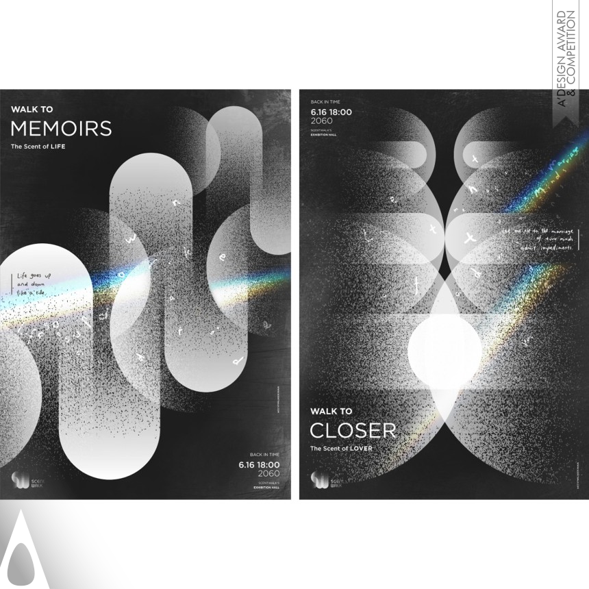 Chao Yang, Yiyang Li and Yilin Wang's Scentwalk Corporate Identity