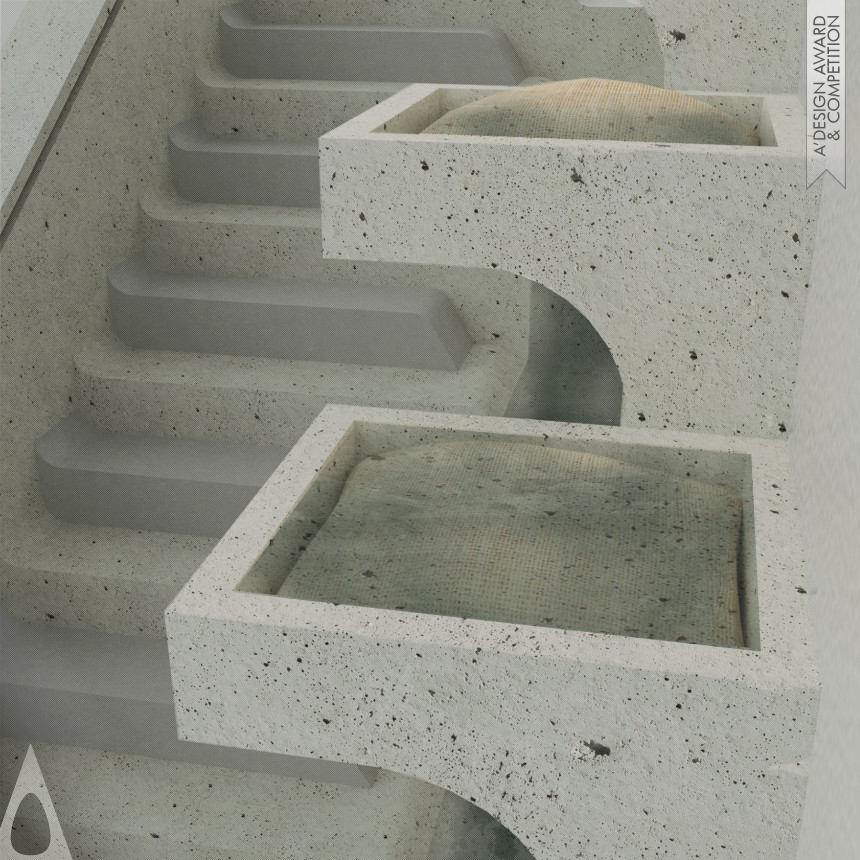 Chi-Hao Chiang Water Filtration Staircase