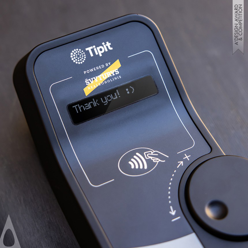 Desdorp's Tipit Cashless Tipping Device