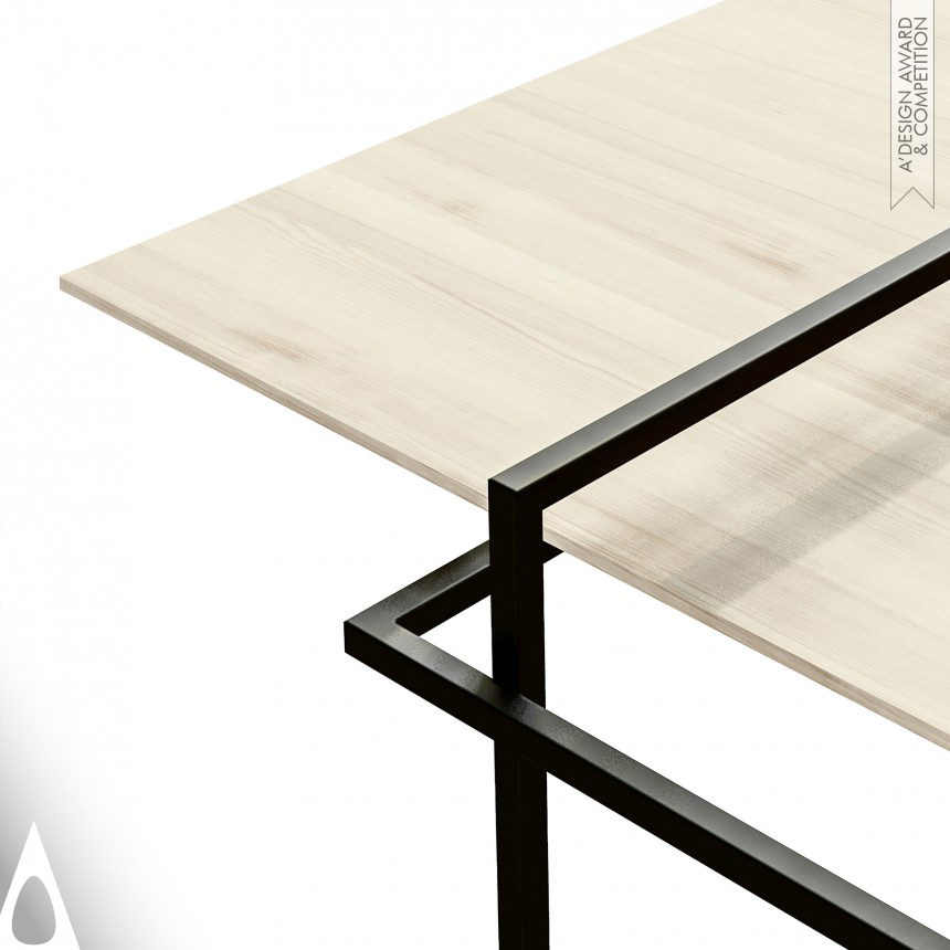 Bronze Office Furniture Design Award Winner 2022 Slim Desk 
