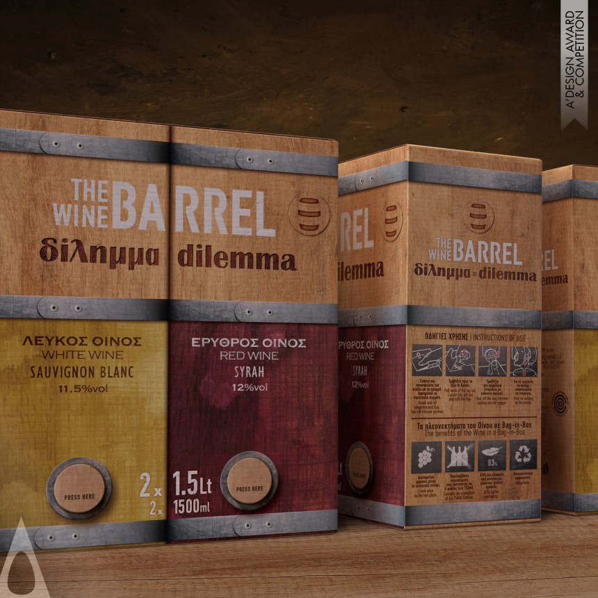 The Wine Barrel Dilemma - Iron Packaging Design Award Winner