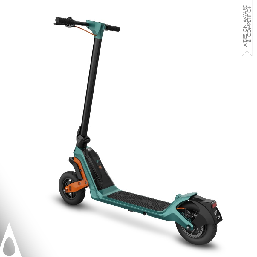 Bronze Vehicle, Mobility and Transportation Design Award Winner 2022 Fiido B2 Folding Electric Scooter 