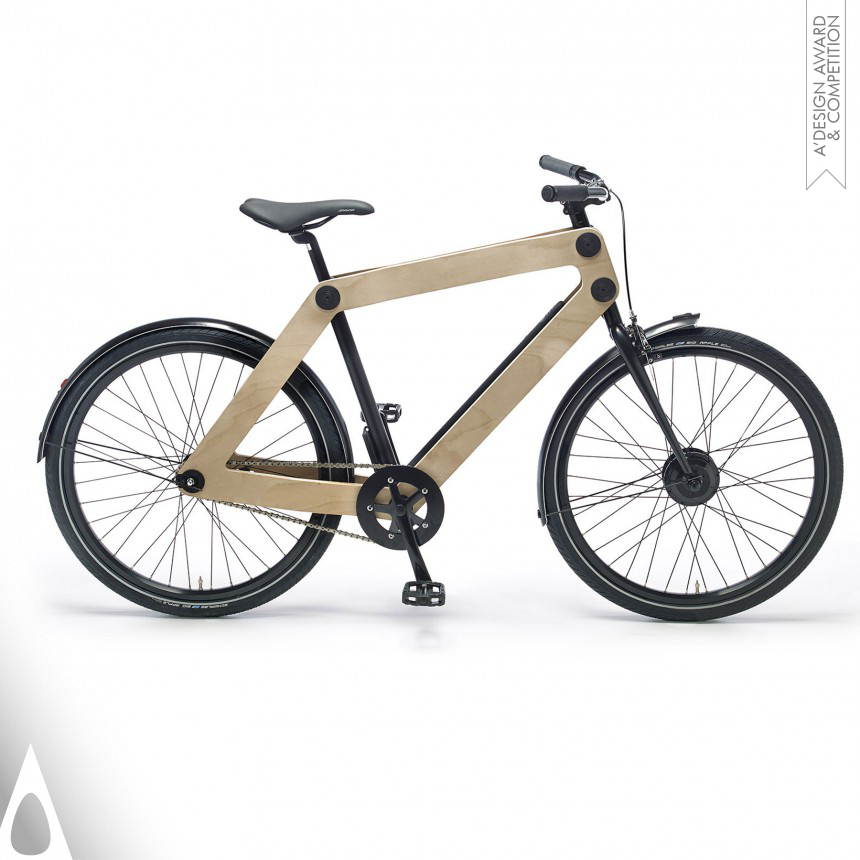 Silver Vehicle, Mobility and Transportation Design Award Winner 2022 Ecofriendly Electric Diy Bicycle 
