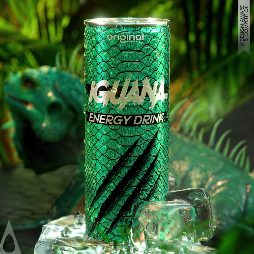 Dmytro Lynnyk Energy Drink Packaging