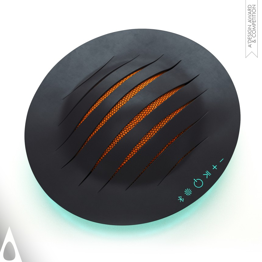 Bronze Audio and Sound Equipment Design Award Winner 2022 Volca Speaker 