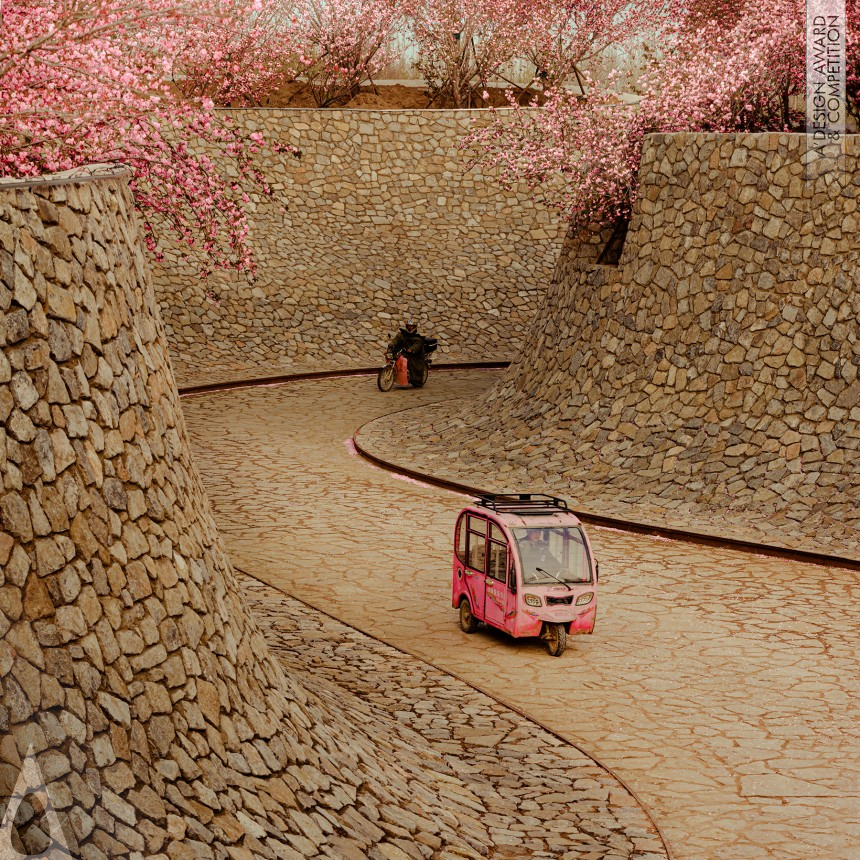 Rizhao Bailuwan Cherry Blossom Town - Golden Landscape Planning and Garden Design Award Winner