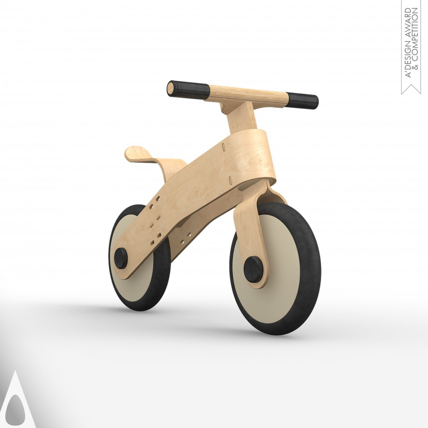Choppy Wooden Balance Bike for Kids