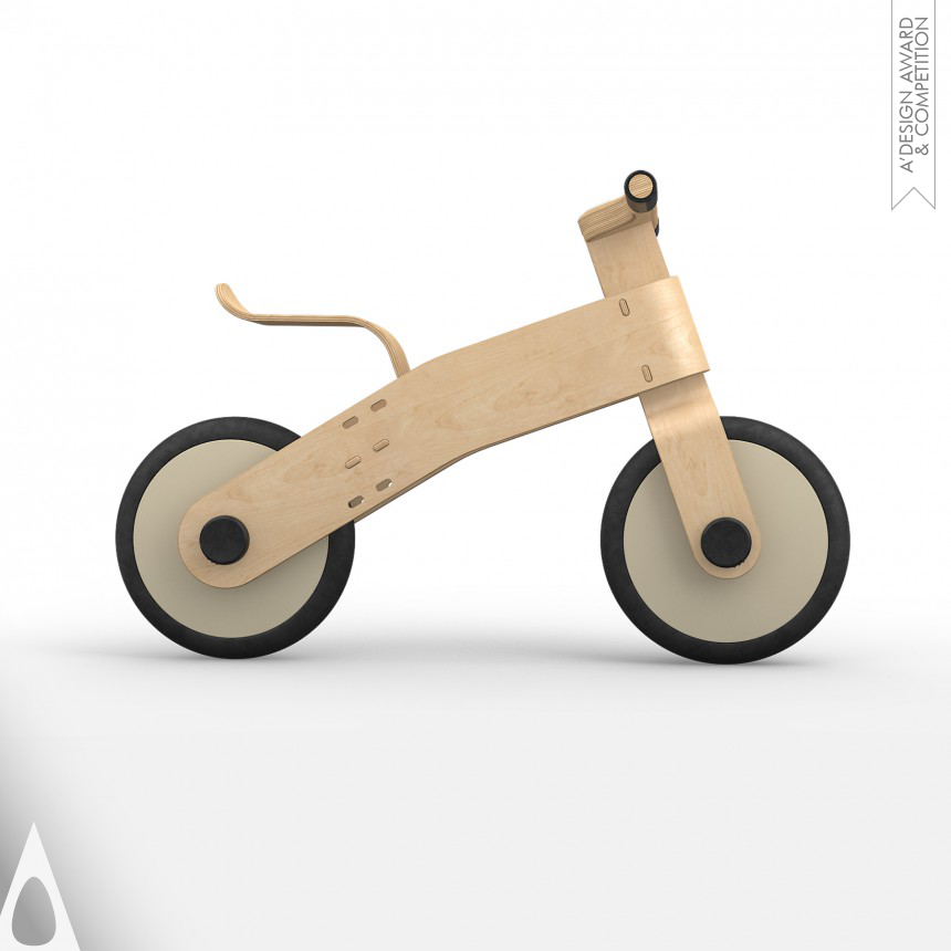 Aldis Blicsons Wooden Balance Bike for Kids