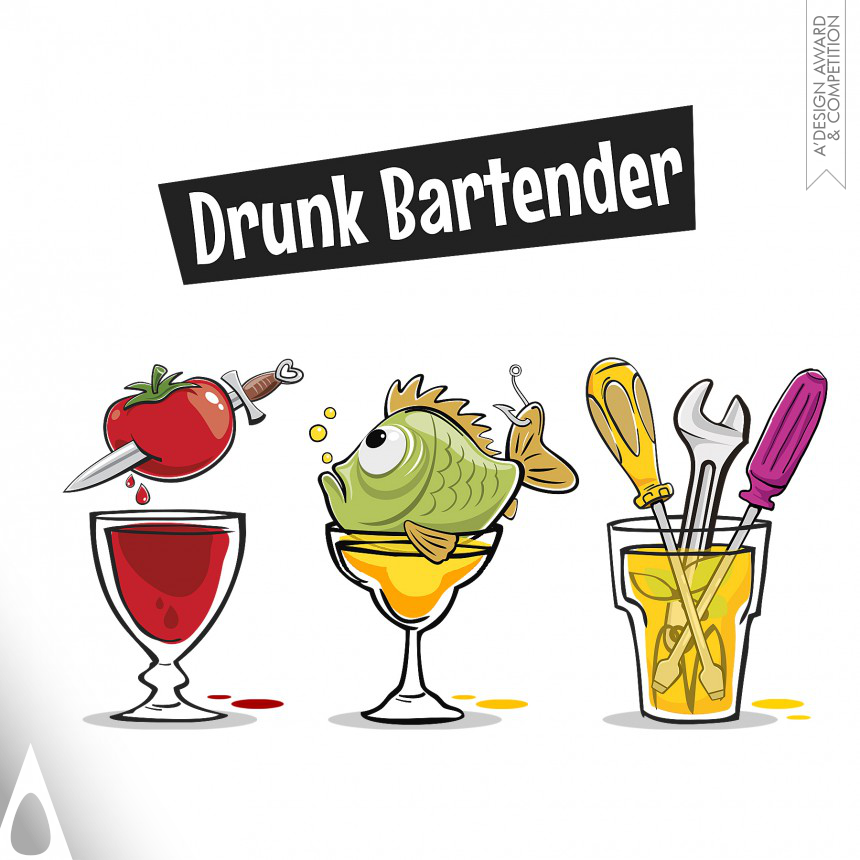 Bakhtiyar Baimurzayev Drunk Bartender