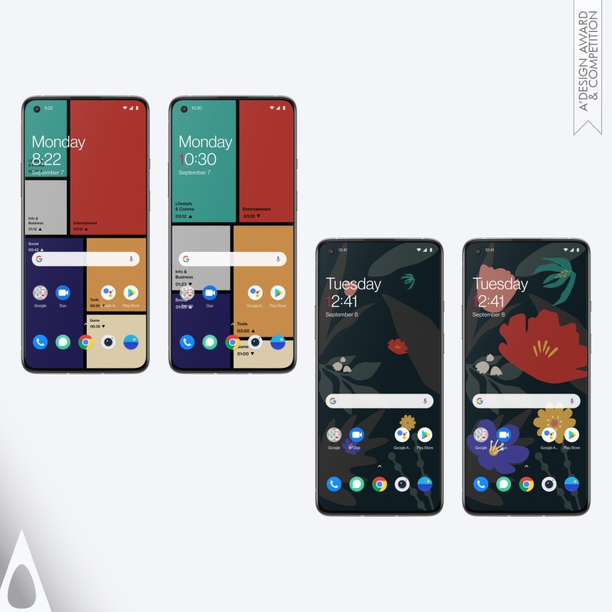 Bronze Mobile Technologies, Applications and Software Design Award Winner 2022 Wellpaper Mobile Application 