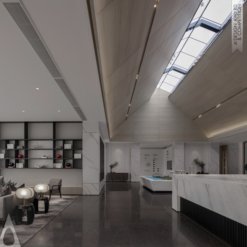 Silver Interior Space and Exhibition Design Award Winner 2022 Xiao Feng Yin Yue Greentown Sales and Exhibition Center 