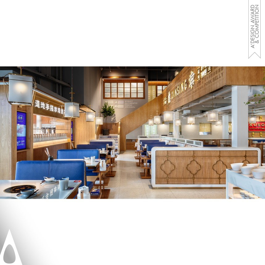 Bronze Hospitality, Recreation, Travel and Tourism Design Award Winner 2022 Ding Sing Spicy Hot Pot Restaurant 