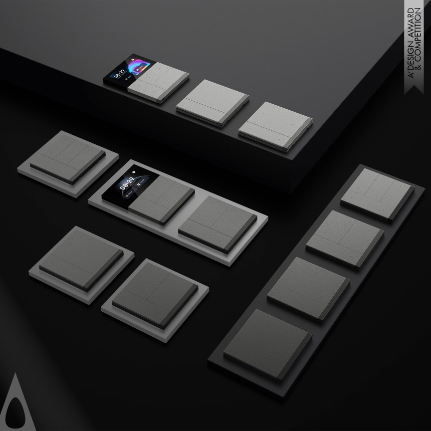 Silver Winner. KNX Waltz Touch Pad by Cen Jiayun, Liu Dan, Luo Yi and Peng Yongjian