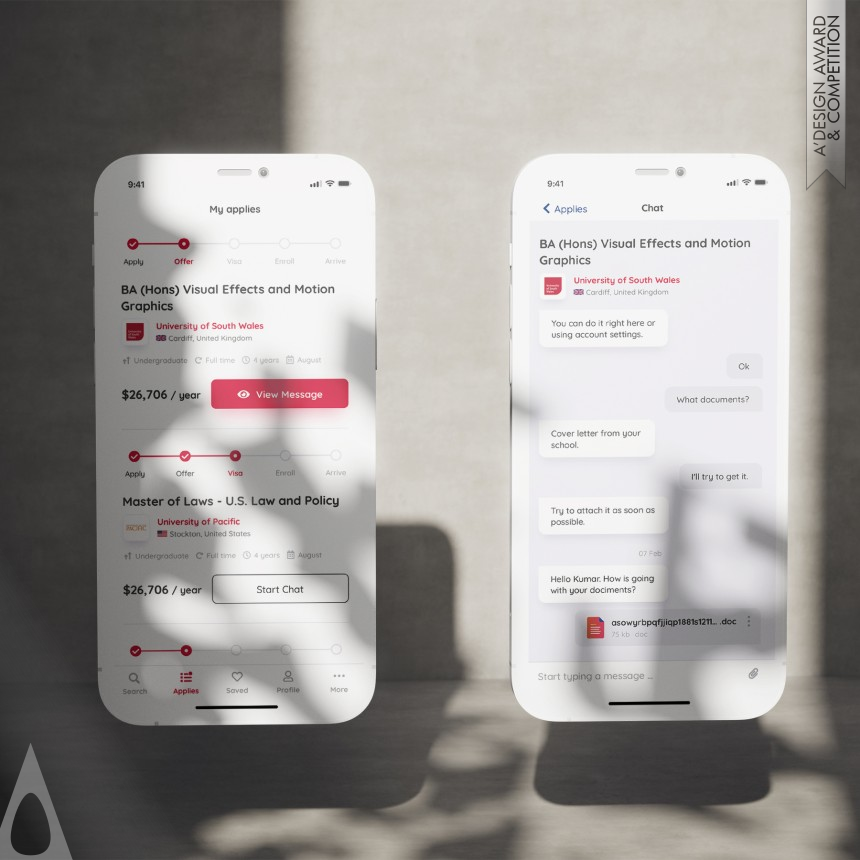 Edvoy - Iron Mobile Technologies, Applications and Software Design Award Winner