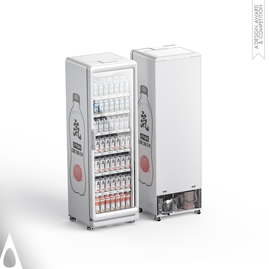 Bronze Wholesale, Retail Trade, Commerce and E-Commerce Design Award Winner 2022 Chi Forest Smart Freezer 