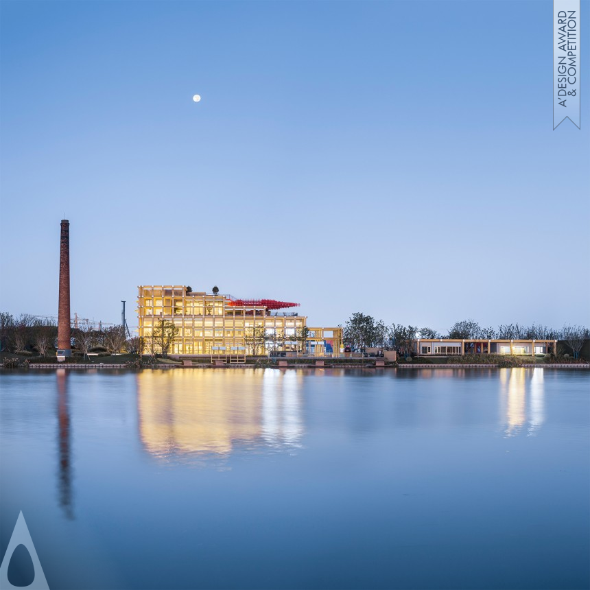 Rice Wine Town Reception Room - Silver Architecture, Building and Structure Design Award Winner