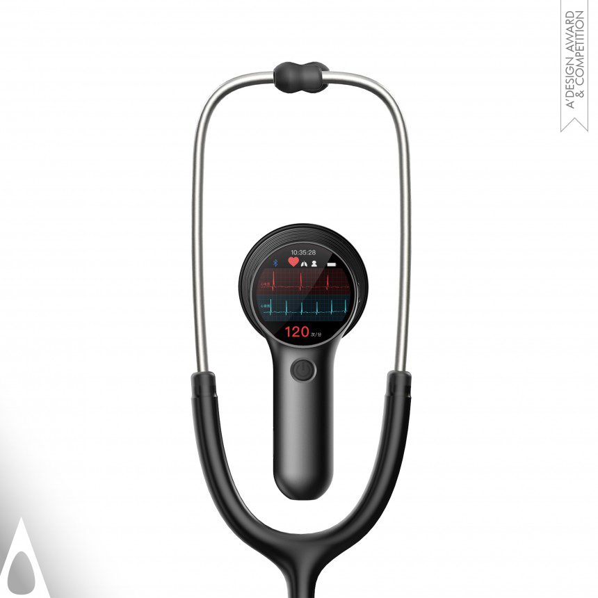 Silver Winner. Lingli Stethoscope by Shanghai Duowave Healthcare