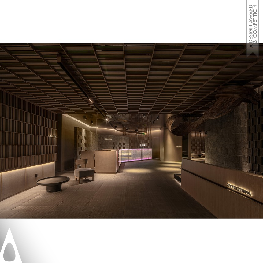 Silver Interior Space and Exhibition Design Award Winner 2022 ZY Foot Spa Club 