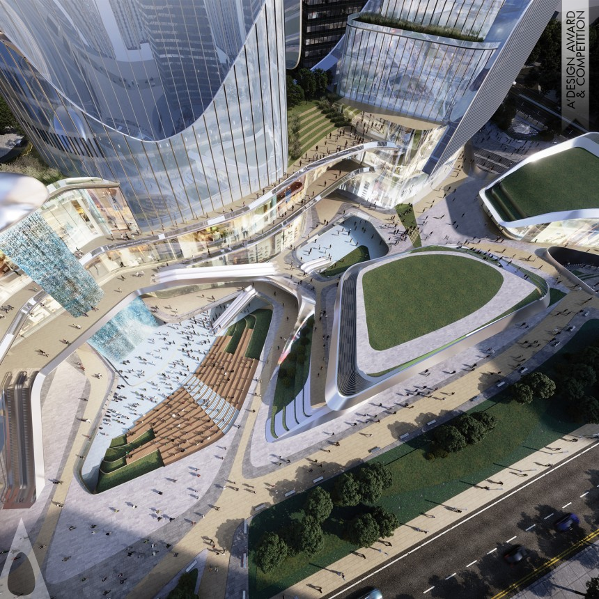 Chengdu NBD Centre designed by Wai Tang and Kelvin Chu