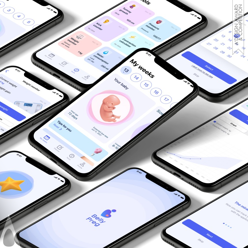 Silver Winner. Belly Preg by Ekaterina Pine