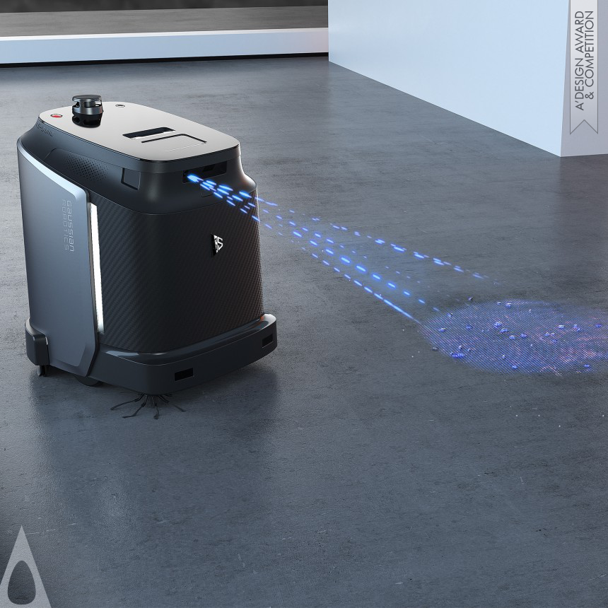 Silver Robotics, Automaton and Automation Design Award Winner 2022 GS-S One Cleaning Robot 