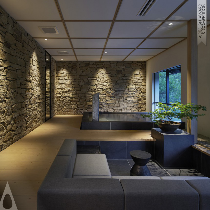 Iron Interior Space and Exhibition Design Award Winner 2022 Myoken Ishiharaso Hotel 