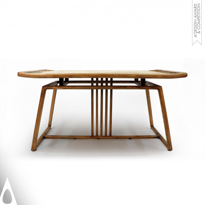 Iron Furniture Design Award Winner 2022 Mountains Writing Desk 