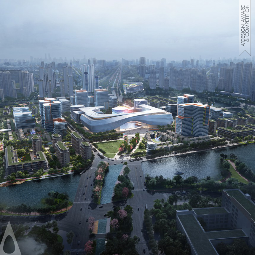 Wuhan Fun-Land Smart Science City designed by Aedas