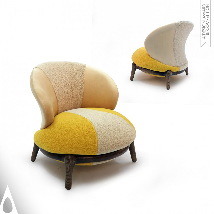 Iron Furniture Design Award Winner 2022 Sweet Candy Leisure Chair 